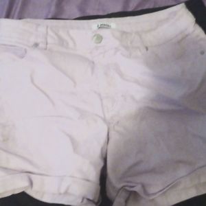 Purple Jean shorts,size 15-16